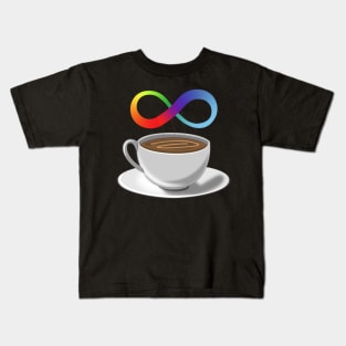 Coffee With Rainbow Inside Coffee Kids T-Shirt